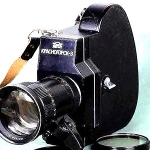 KRASNOGORSK-3 16 mm ソビエト映画カメラ USSR Meteor-5-1 17-69 mm