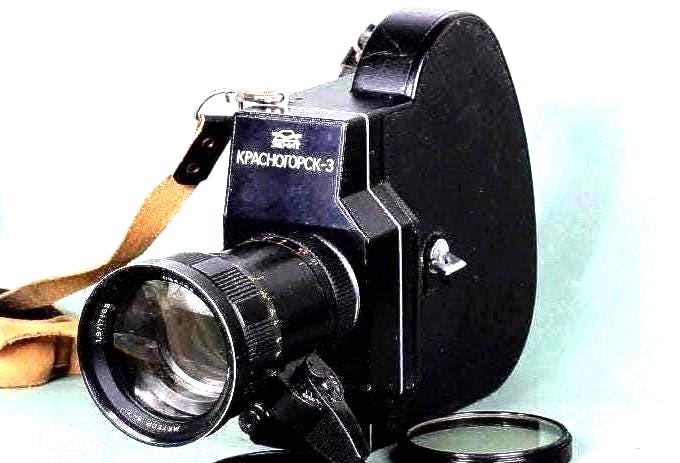【希少・美品】Krasnogorsk-3 16mmフィルムカメラ ソ連製 KRASNOGORSK-3 16 mm ムービーカメラ ソ連 Meteor-5-1 17-69 mm 1.9