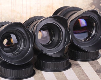 CANON Ef mount ANAMORPHIC Cine Mod Lens - Helios Mir-1V Jupiter-37A - ClA