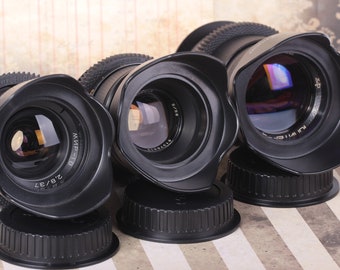 CANON Ef mount  ANAMORPHIC  Cine Mod Lens - Helios Mir-1V Jupiter-37A - ClA