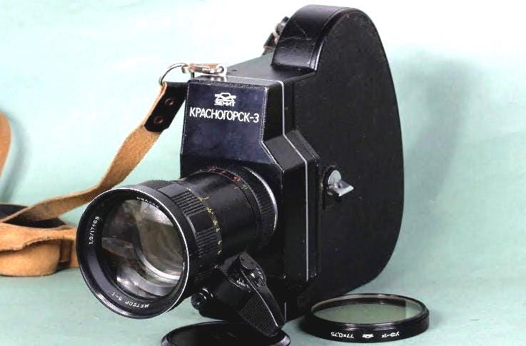 希少・美品】Krasnogorsk-3 16mmフィルムカメラ ソ連製