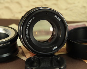 Helios 44M-4 HeliosSoviet lens 2/58mm adapter Sony E Nex: create bokeh magic!