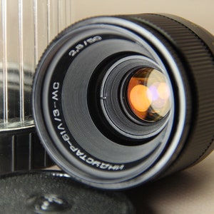 MC Industar 61 L/Z 50 mm F/2,8。マクロレンズ Tessar Portraits Photography M42 マウント 良好な状態