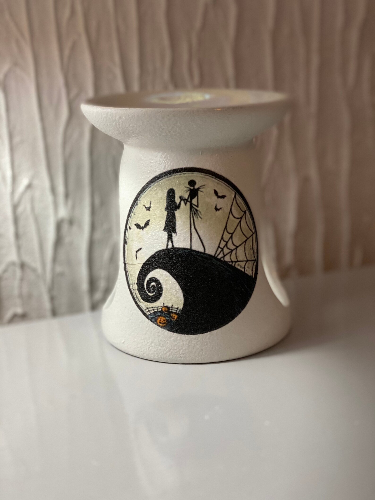 Handmade Nightmare Before Christmas wax melt warmer/oil Etsy