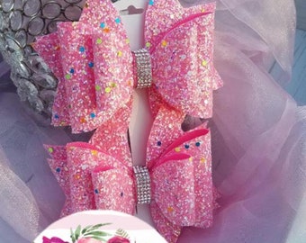 Pink Confetti Bows