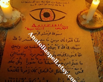Arabic Evil Eye Protection Talisman: Mystical Shield (PDF Download)