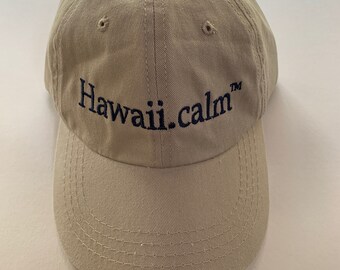 Hawaii.calm Cap - Khaki (Dot Calm)