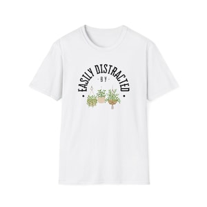 Plant Lover T-Shirt: Botanical Graphic Tee, Softstyle Cotton