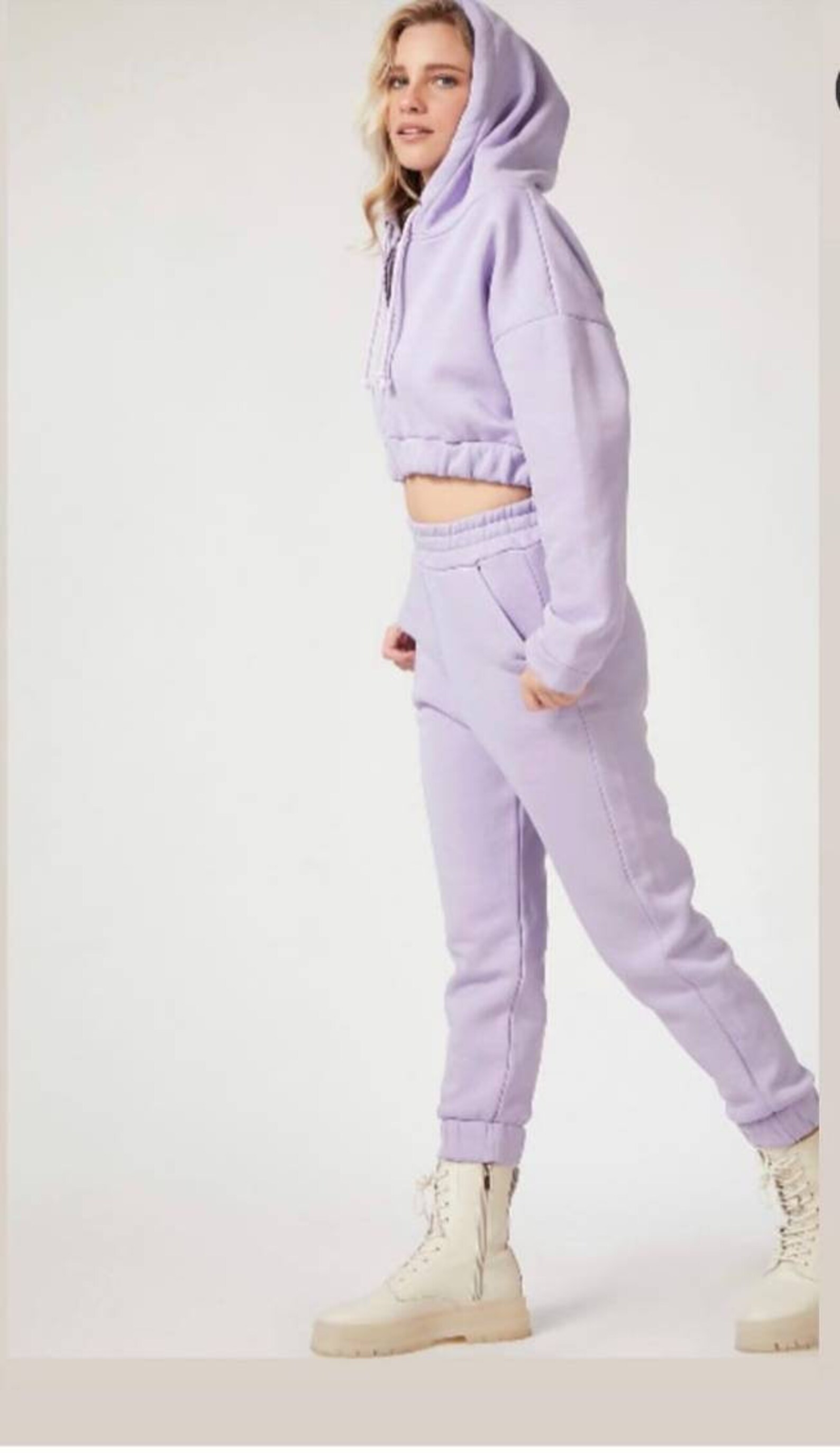 lilac jogger set