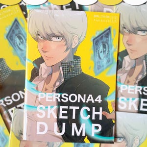 persona 4 / sketchdump / fan art book / A5 PHYSICAL COPY