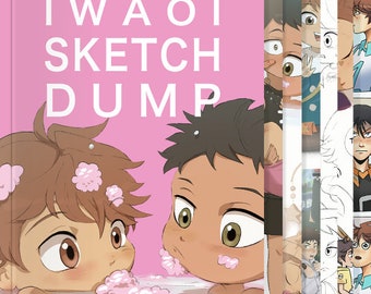 iwaoi zine / sketchdump / libro di fan art in pdf