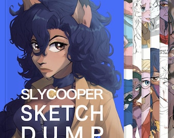 sly cooper zine / sketchdump / libro fan art in pdf