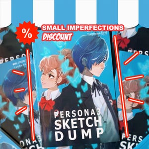 DISCOUNT!! - persona 3 / sketchdump / fan art book / A5 PHYSICAL COPY
