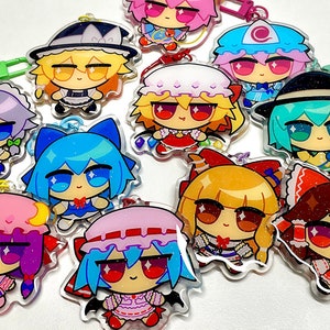 Fumo | keychains | Touhou Fanmerch Rens