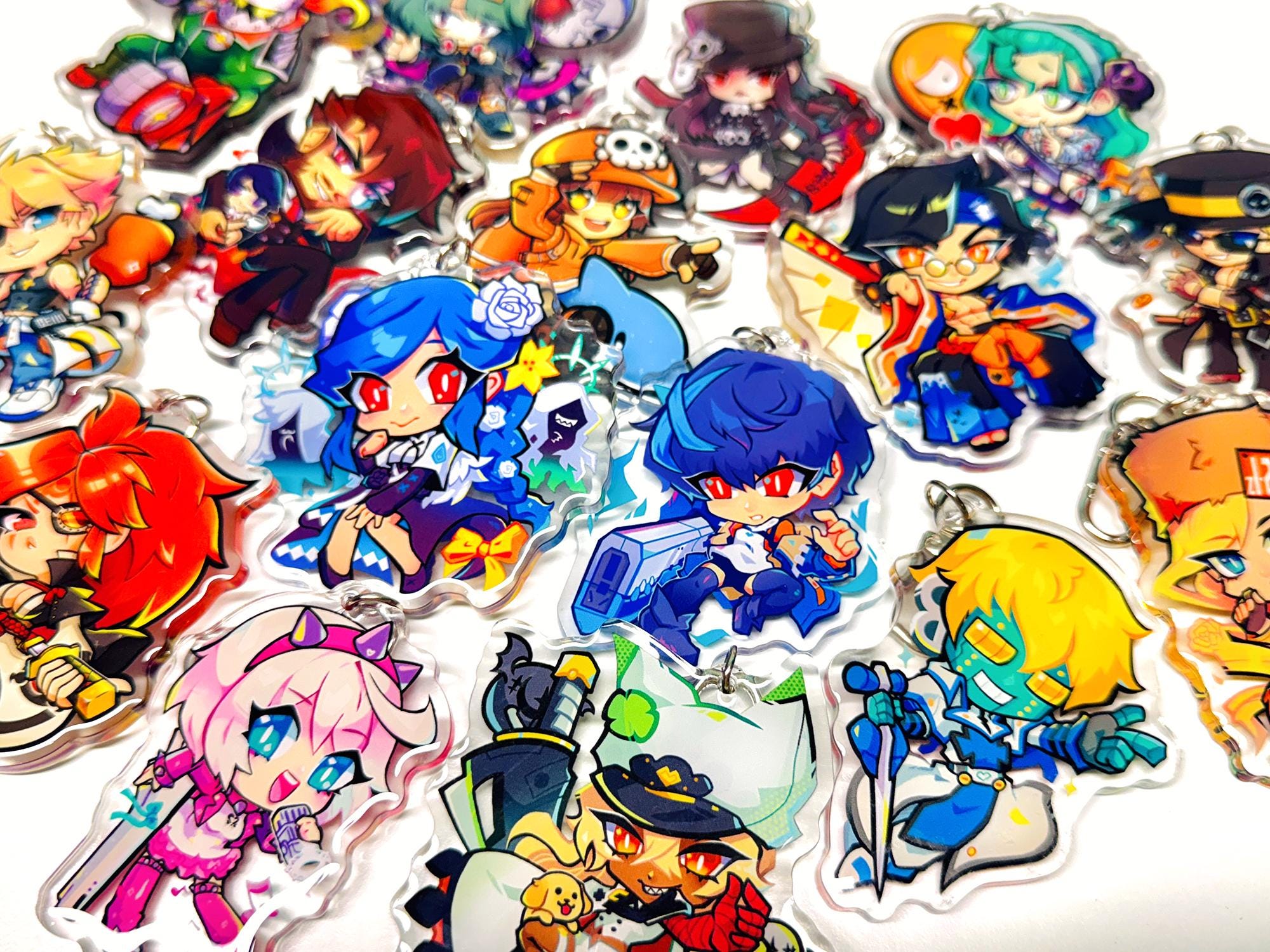 Guilty Gear  | Keychains | NEW Unika Dizzy Venom Roboky