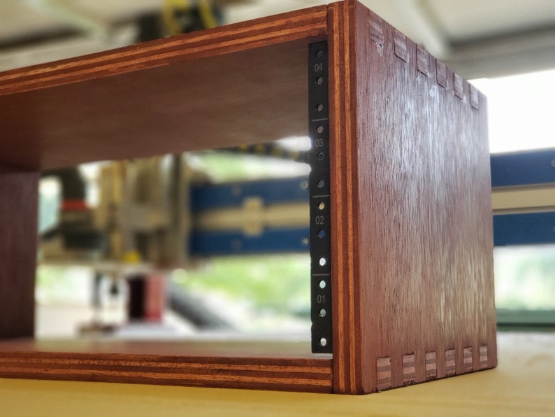 4U Desk Top Studio Rack / Gear Rack / Audio Equipment / Etsy