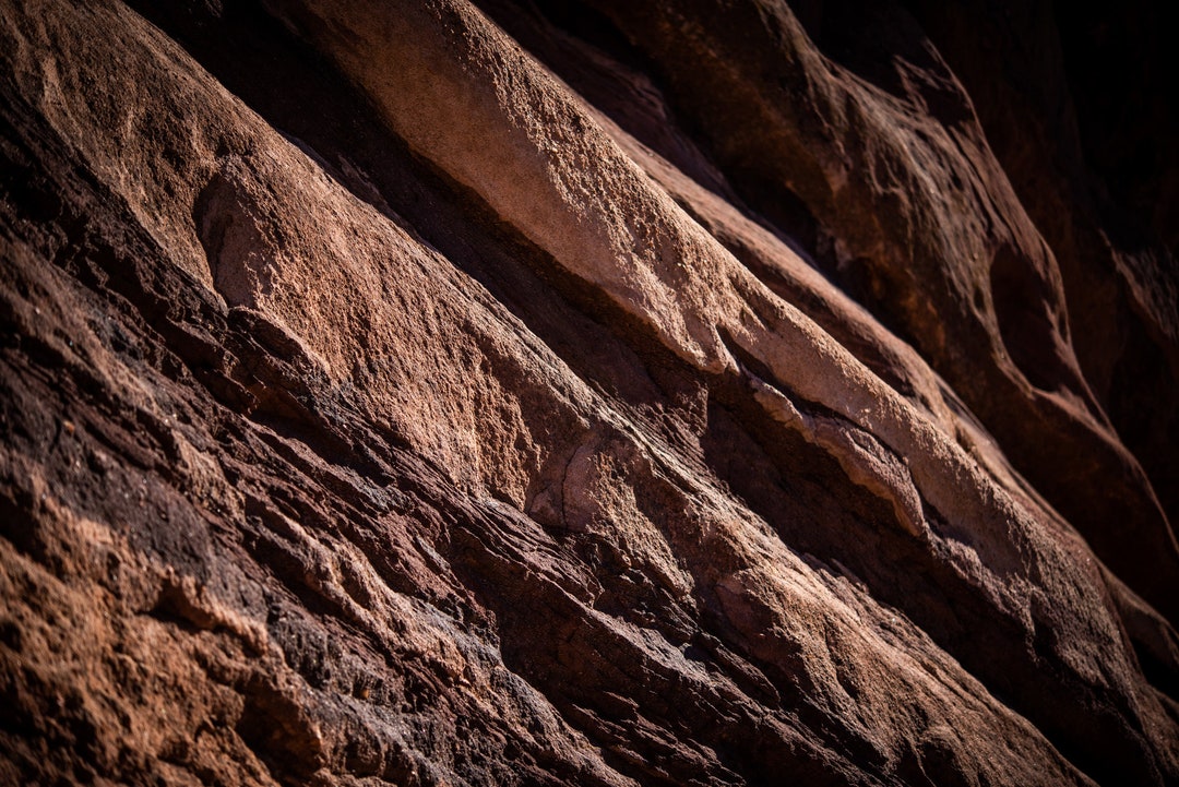 Red Rocks Amphitheater Abstract Rocks Detail Image | Ready-to-hang ...