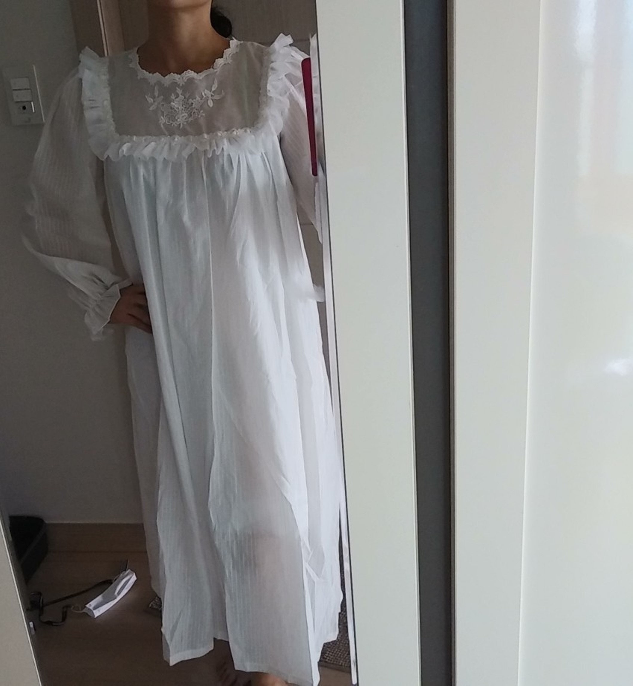 Plus Size Retro Nightgown Gift for Her Soft Vintage Etsy