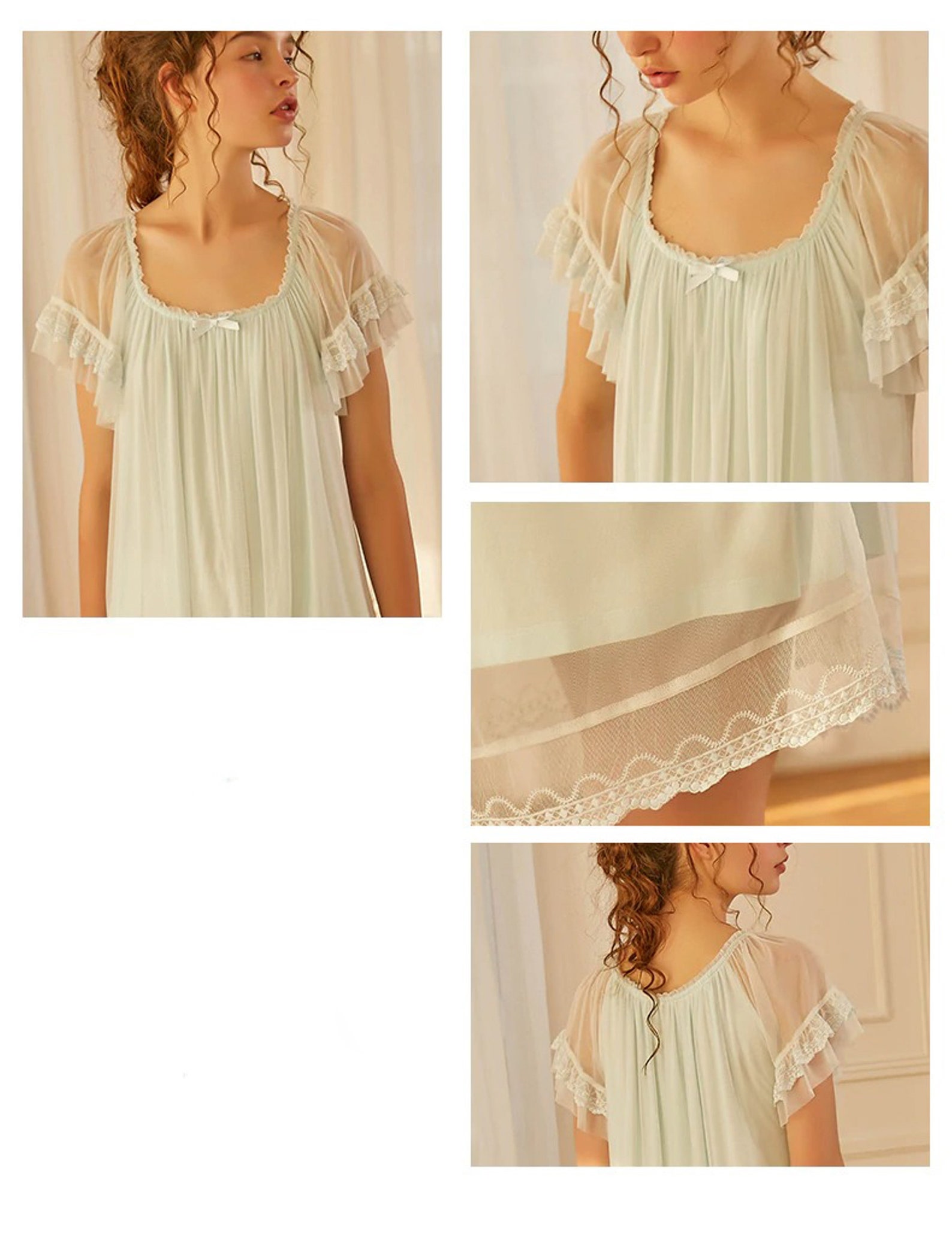 Vintage Victorian Cotton Nightgown Plus Size Vintage Etsy
