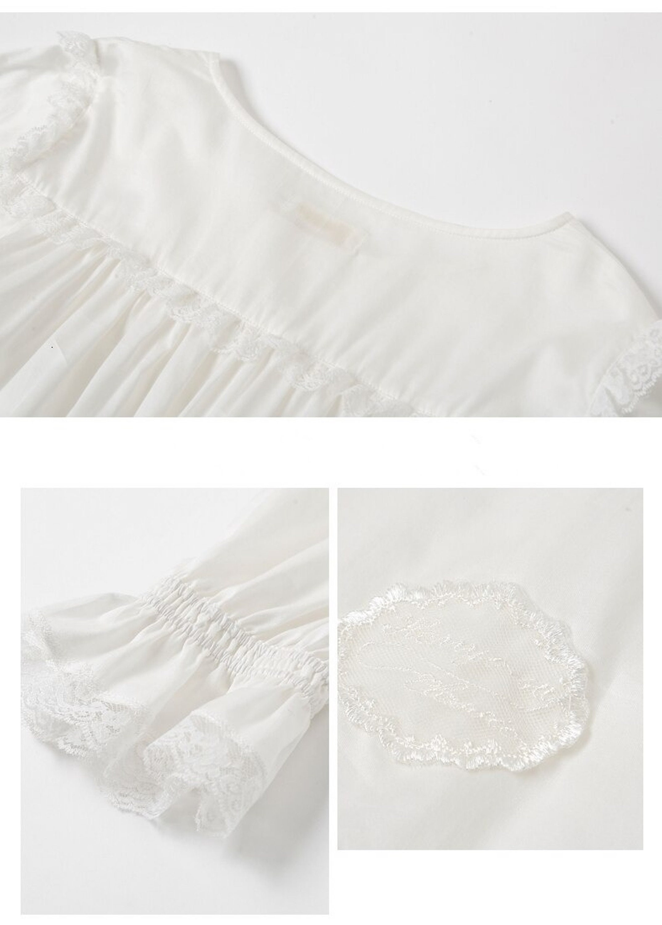 1900s Vintage Luxurious White Vintage Victorian Dress Retro - Etsy