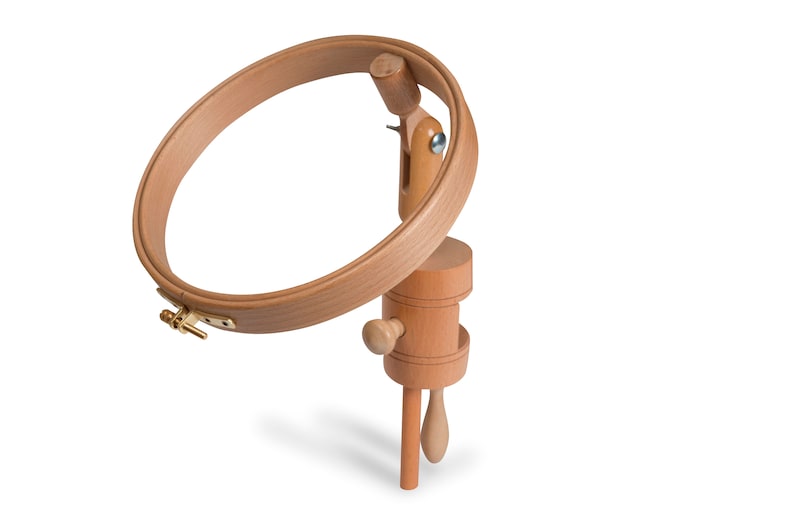 Embroidery Hoop With Table Clamp Embroidery Kit Beginner Etsy