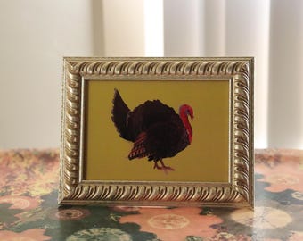 Yellow Turkey Print
