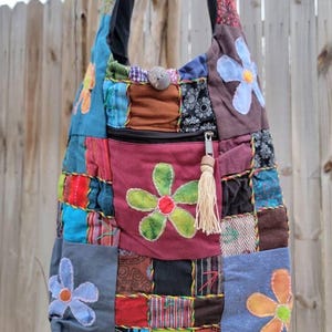 Namaste boho unique fine cotton colorful patchwork light weight handmade boho multi-purpose women cross body festival jogi nepalese bag