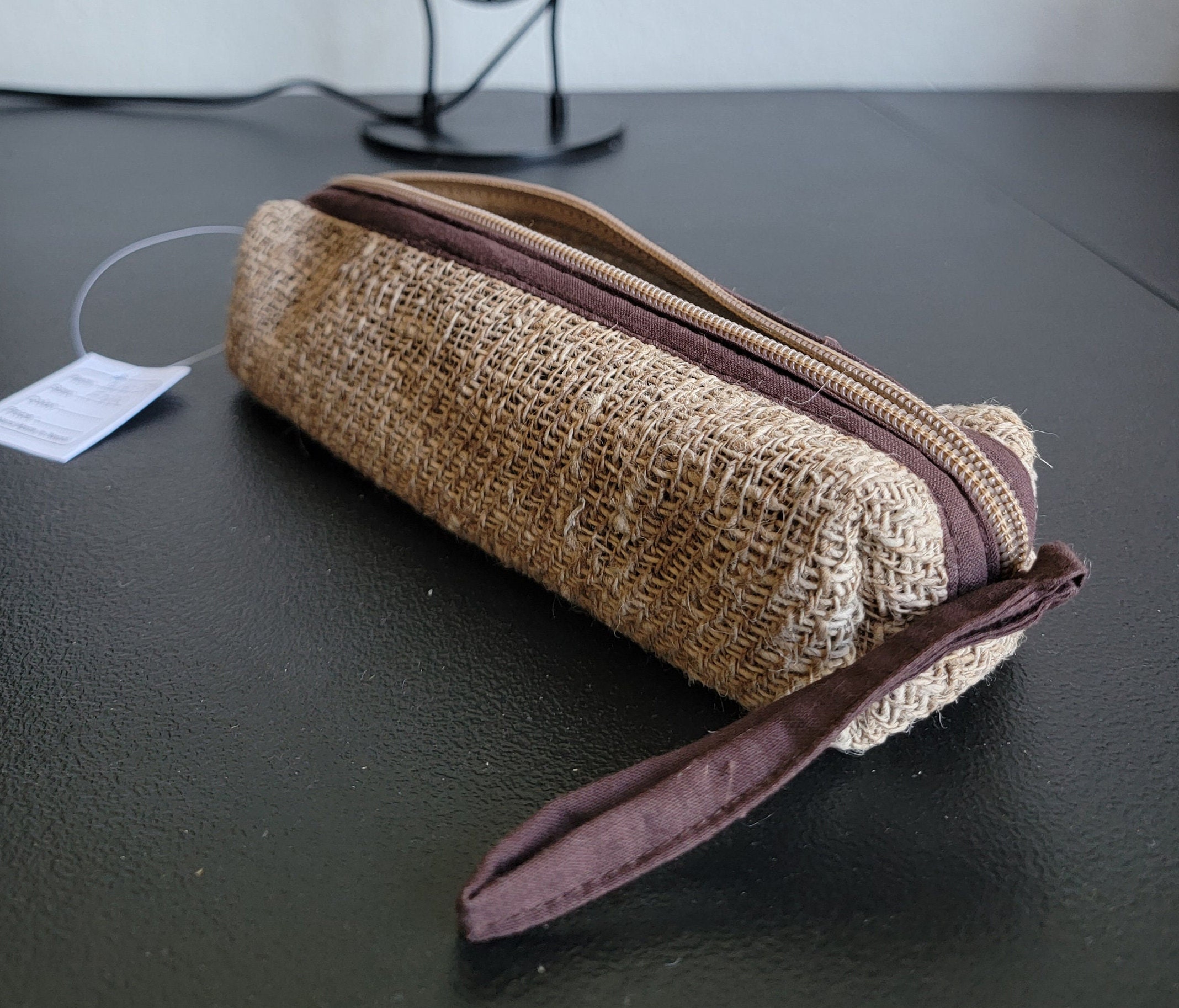 Pure Hemp Beige Pencil Case 