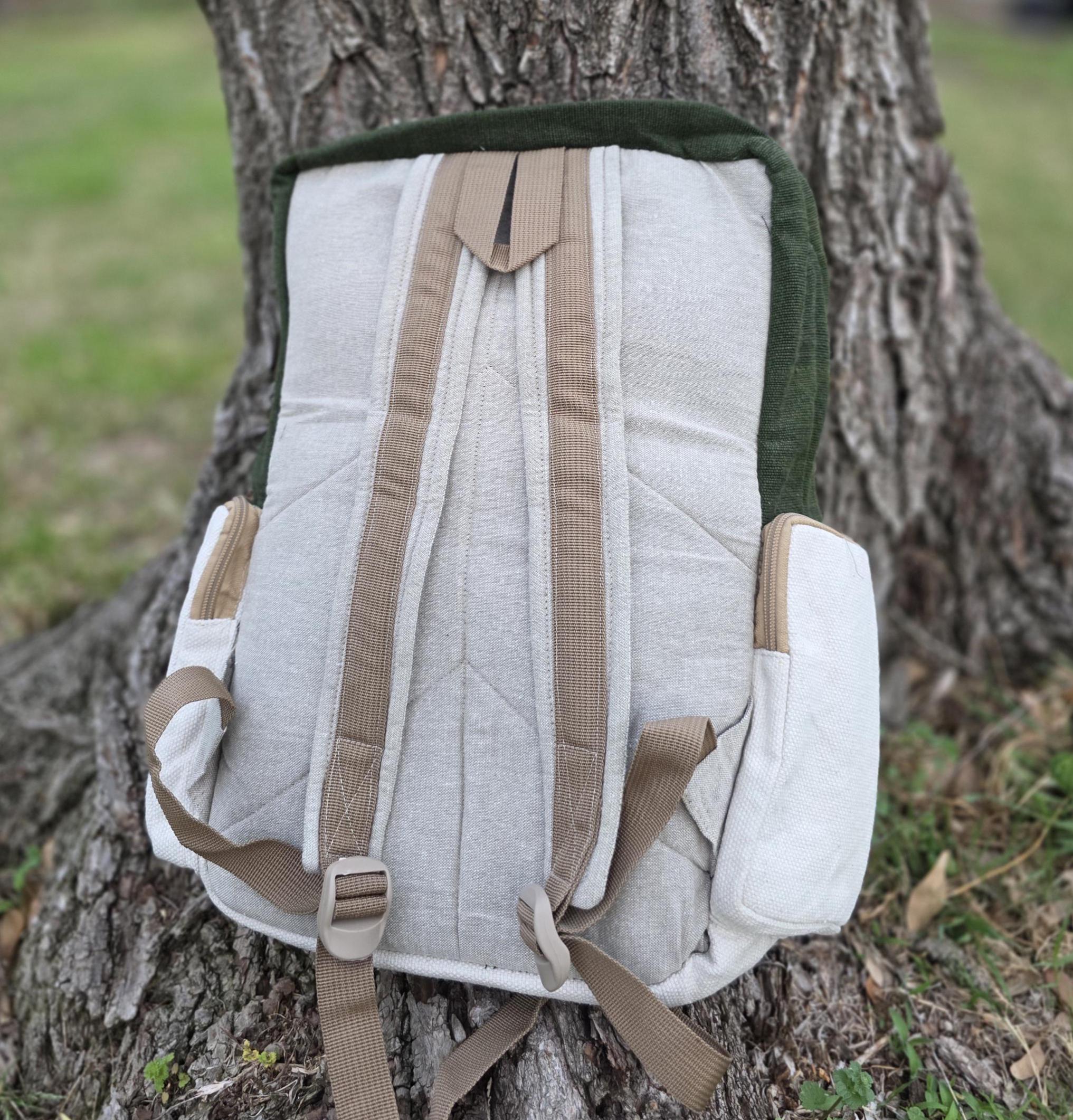 Natural Bohemian Hippy Organic Natural Cotton Gheri Handmade 