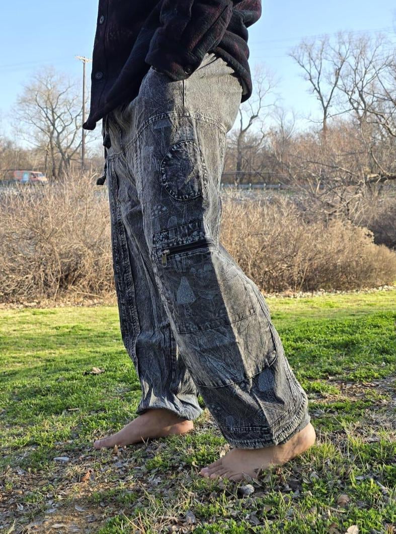 90s Rave Pants - Etsy