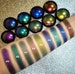 Wholesale,Duo Chrome Eyeshadow,multi chrome shifting eyeshadow, shade ,Chameleon Single Eyeshadows ,Gel metallic eyeshadow 1gram 