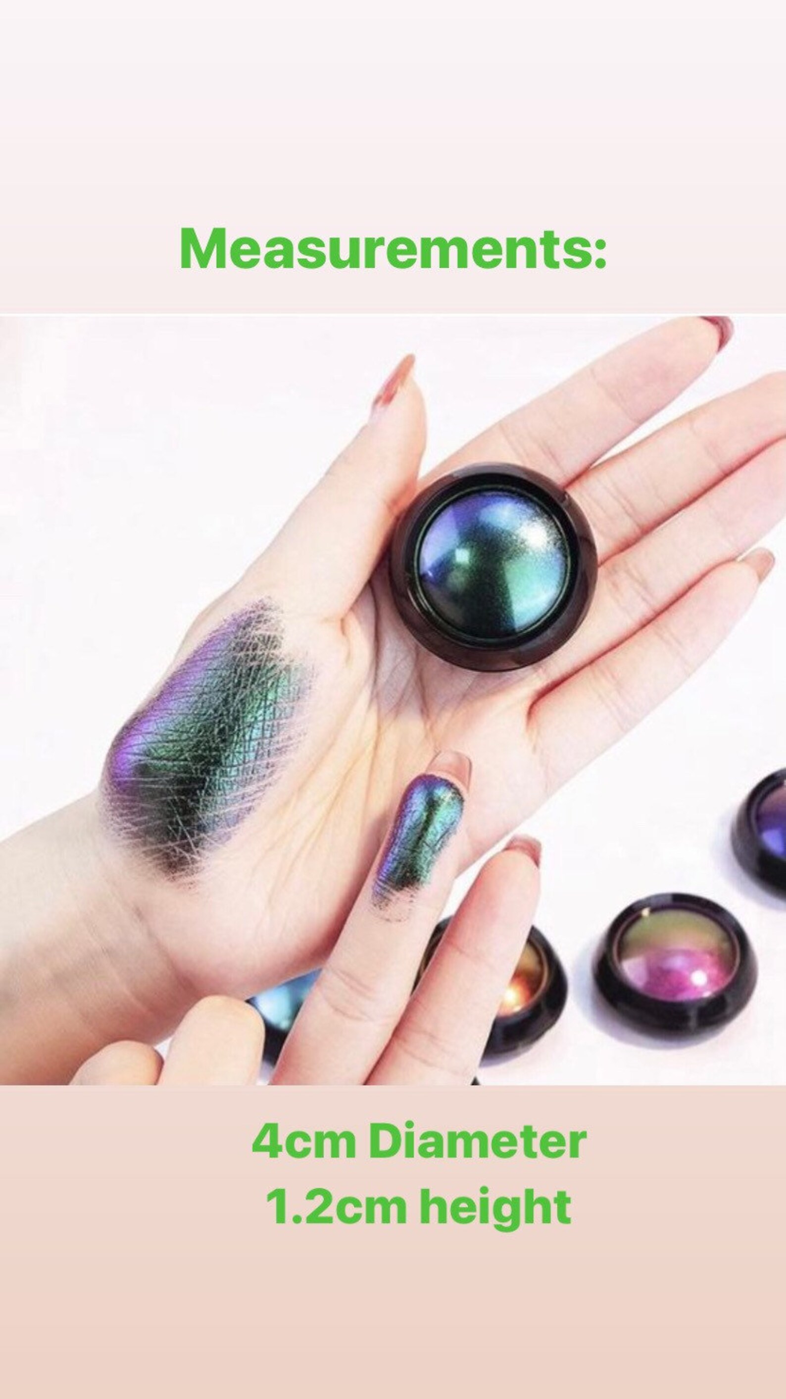 Duo Chrome Eyeshadowmulti chrome shifting eyeshadow shade Etsy