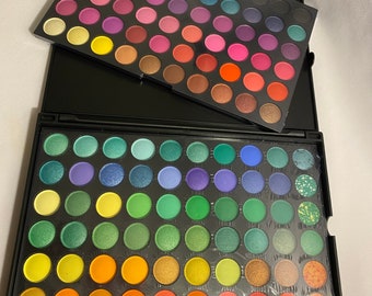 120 Rainbow Eyeshadow Palette ,Makeup Palette ,Cruelty Free vegan,gift for her ,eyeshadow pigments ,Valentine Gift ,chemo gifts ,summer