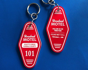 Custom Schitt's Creek Key Chain Spin-off - Key Tag - Key Ring