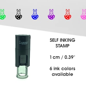 Paashaas in ei mini stempel - loyalty kaart stempel - spaarkaart stempel - planner / bullet journal stempel