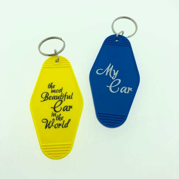 Baby You Can Drive My Car Key Tag Key Ring Keychain Etsy