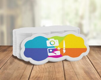Cloud tokens with your design | Drink tokens | Consumption tokens | Souvenirs | Party tokens | Game tokens