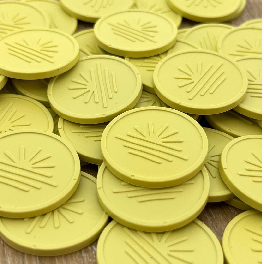 独自のデザインでパーソナライズされたプラスチックエンボスコイン - ロゴ、画像、名前、テキストを追加 - Etsy 日本