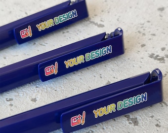 Custom pen with logo | Personalized pen with custom design | Set of 10 pens