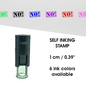 NO mini stempel - loyalty kaart stempel - spaarkaart stempel - planner / bullet journal stempel