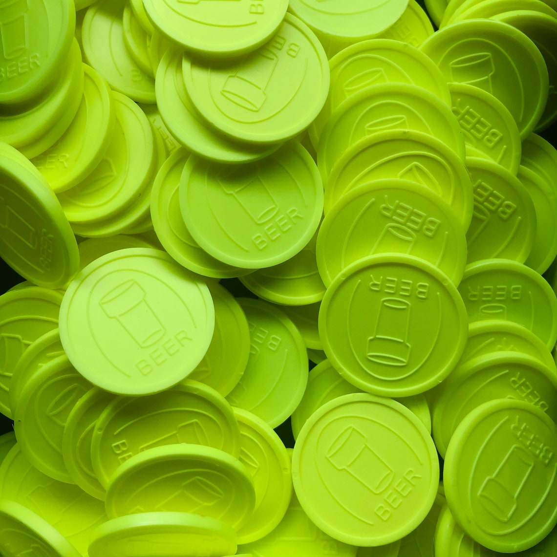 250pcs Embossed Plastic Drink Tokens for Wine Coffee or Etsy Singapore