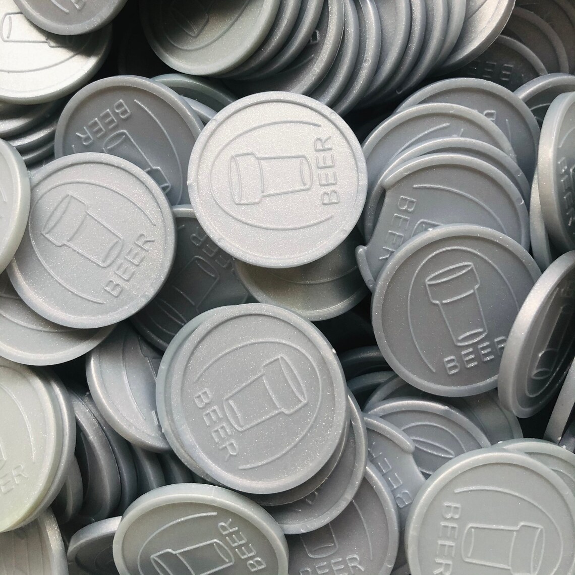 250pcs Embossed Plastic Drink Tokens for Wine Coffee or Etsy Ireland