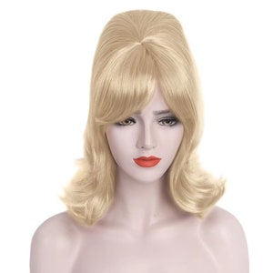 Blonde wig discount 60s