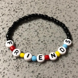 Friends Bracelet Tv Show Etsy