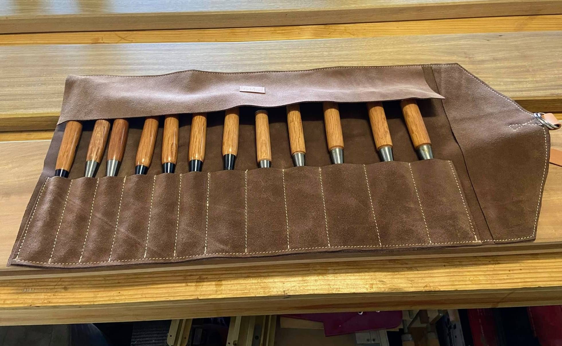 PERSONALISED Chisel Roll Tool Roll Etsy