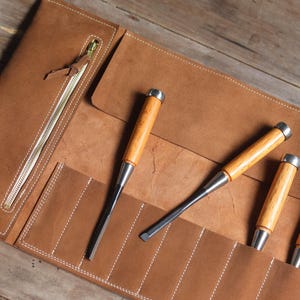 PERSONALISED Chisel Roll, Tool Roll