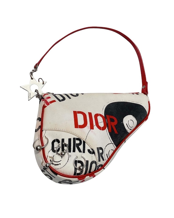 authentic DIOR hardcore piercing saddle bag