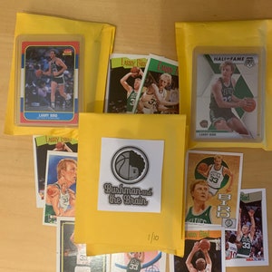 NBA MYSTERY PACK -Chase the Guaranteed Bird 1986-87 Fleer
