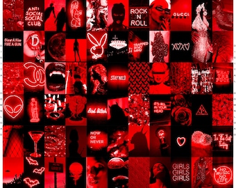 Red Photo Collage Etsy red photo collage etsy