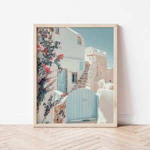 Santorini Print, Greece Print, Print Set of 3, College Dorm Print, Greece Gallery Wall, Mediterranean Print, Summer Greece Print, Mamma Mia image 5